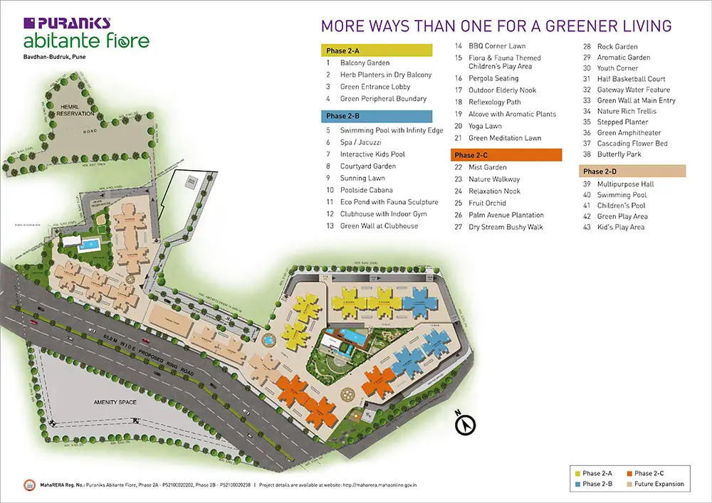 Puraniks Abitante Official Master Plan Layout